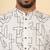 white cotton abstract thread work embroidered kurta