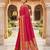 Rani pink soft  silk with zari weaving chex &  rich pallu with contrast silk blouse