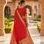 Red soft  silk with zari weaving chex &  rich pallu with contrast silk blouse