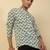 white floral jaipuri printed  cotton short kurta