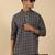  cotton grey short kurta