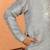 silk jacquard embroidered floral design grey kurta
