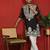 cotton silk black embroidered floral design kurta