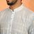 cotton silk ombre embroidered green kurta
