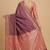 Rosegold Semi Silk Banarasi Saree With Floral Zari Work