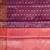 Rosegold Semi Silk Banarasi Saree With Floral Zari Work