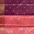 Lavender Semi Silk Banarasi Saree With Floral Zari Booti Work