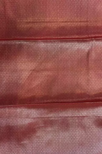 Brown Semi Silk Banarasi Saree With Floral Zari Booti Work