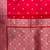 Red Semi Silk Mashru Banarasi Saree With Silver Zari Booti Work
