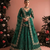 Green Butterfly Net fabric with Embroidered, Resham, Sequence, Thread work Lehengas For Your Wedding Look