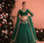 Green Butterfly Net fabric with Embroidered, Resham, Sequence, Thread work Lehengas For Your Wedding Look