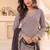 Designer beige 3 piece salwar suit for women indian wear