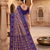 Onion pink patola silk saree with zari weaving meenakari patola design