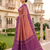Onion pink patola silk saree with zari weaving meenakari patola design