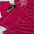 pink embroidered chanderi straight kurta set with pant