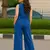 Beautiful blue cord set with embroidredpant