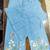 Beautiful sky blue cord set with embroidredpant