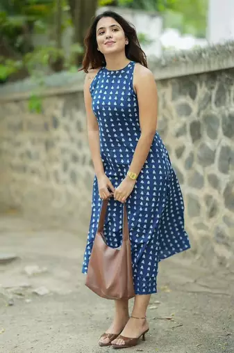 Beautiful blue cord set
