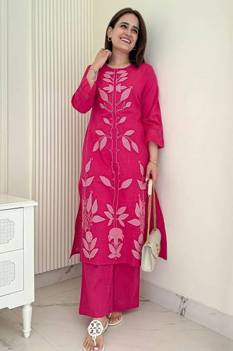 Beautiful pink cord set