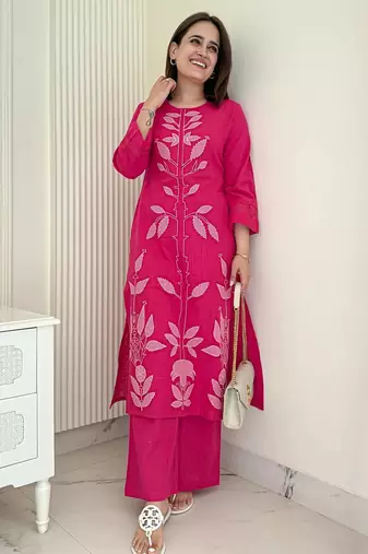 Beautiful pink cord set