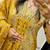 Beautiful anarkali kurta pant and dupatta set