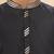 stylish black cotton silk kurta set with pants for men