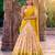 Floral Printed Dola Chex Lehenga Choli with Zari Weaving Border and Sequins Embroidered Dupatta