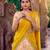 Floral Printed Dola Chex Lehenga Choli with Zari Weaving Border and Sequins Embroidered Dupatta