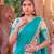 Floral Printed Dola Chex Lehenga Choli with Zari Weaving Border and Sequins Embroidered Dupatta