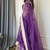 Elegance Purple Zari and Sequins Embroidered Indian Designer Wedding Lehenga Choli