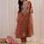 Ethnic motifs embroidered regular gotta patti kurta with trouser & dupatta