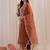 Ethnic motifs embroidered regular gotta patti kurta with trouser & dupatta