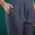 Ethnic motifs printed thread work straight kurta with trousers & dupatta