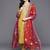 Women ethnic motifs embroidered gotta patti kurta with trousers & dupatta