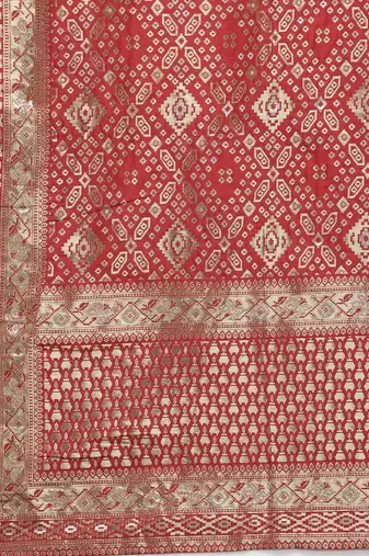 Embroidered sequinned kurta with trousers & dupatta