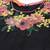 Women black embroidered kurta with palazzos & with dupatta