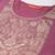 Women pink yoke design regular kurta with palazzos & dupatta