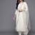 Women white ethnic motifs embroidered republic day kurta with trousers & with dupatta