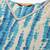 Women blue dyed kurta with sharara