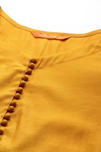 Women embroidered liva kurta with trousers & dupatta