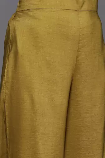 Women ethnic motifs embroidered regular sequinned kurta with trousers & dupatta