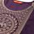 Women purple yoke design kurta with palazzos & with dupatta