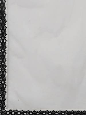 Women white yoke design kurta with palazzos & with dupatta 4