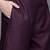 Women purple yoke design kurta with palazzos & with dupatta