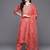 Women floral embroidered regular sequinned kurta with trousers & with dupatta