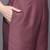 Embroidered regular sequinned kurta with trousers & dupatta