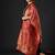Ethnic motifs yoke design zari kurta & trousers with dupatta