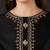 Ethnic motifs yoke design zari kurta & trousers with dupatta