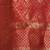 Ethnic motifs yoke design zari kurta & trousers with dupatta