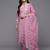 Women floral embroidered regular sequinned kurta with trousers & dupatta